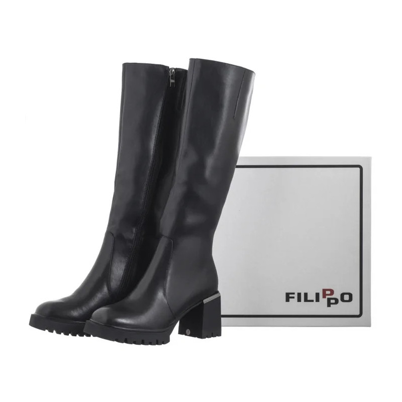 Filippo Czarne DKZ6410/24 BK (FO134-a) bateliai