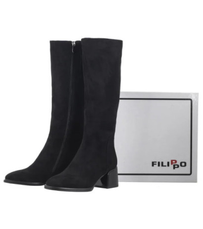 Filippo Czarne DKZ6603/24 BK (FO136-a) bateliai