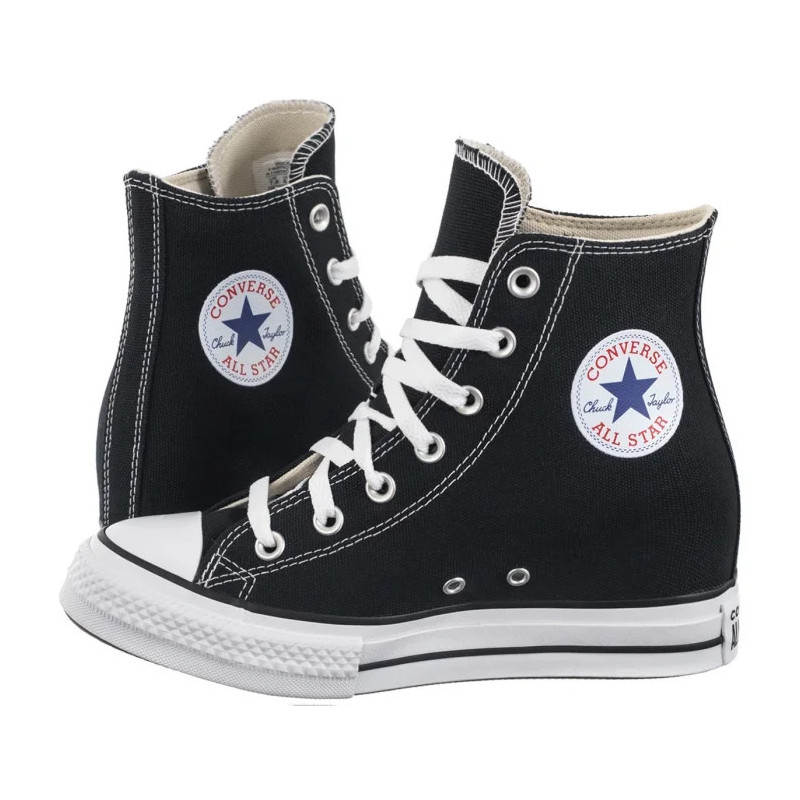 Converse CTAS Wedge Hi Black/Red/Navy A11909C (CO729-a) 