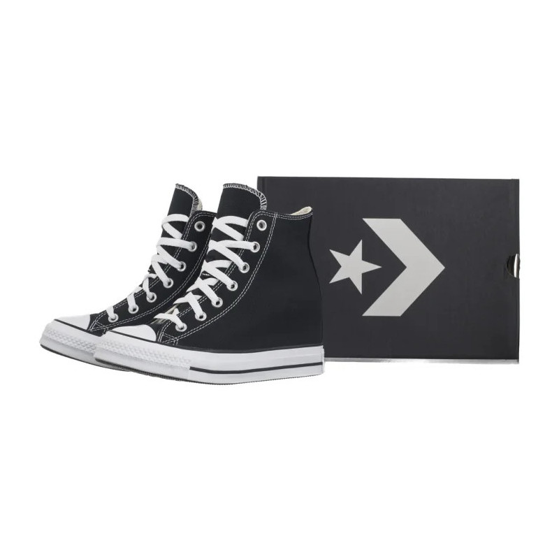 Converse CTAS Wedge Hi Black/Red/Navy A11909C (CO729-a) 