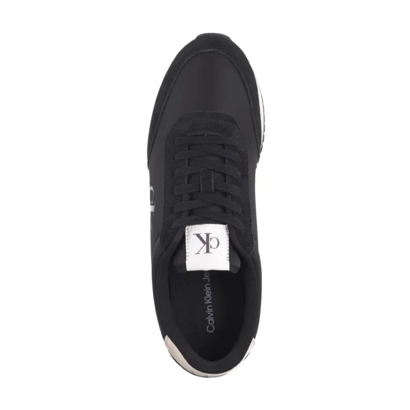 Calvin Klein Retro Runner Iconic Snk Black/Bright White YM0YM01119 0GM (CK611-a) sportiniai bateliai