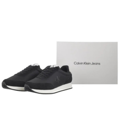 Calvin Klein Retro Runner Iconic Snk Black/Bright White YM0YM01119 0GM (CK611-a) sportiniai bateliai