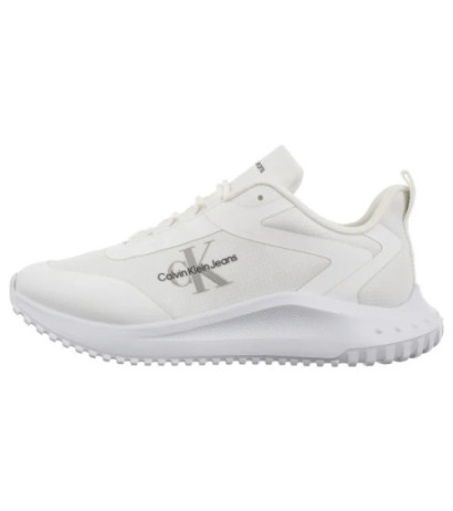 Calvin Klein Eva Runner Low Lace Mix Ml Wn Triple Bright White YW0YW01442 0K4 (CK607-a) sportiniai bateliai