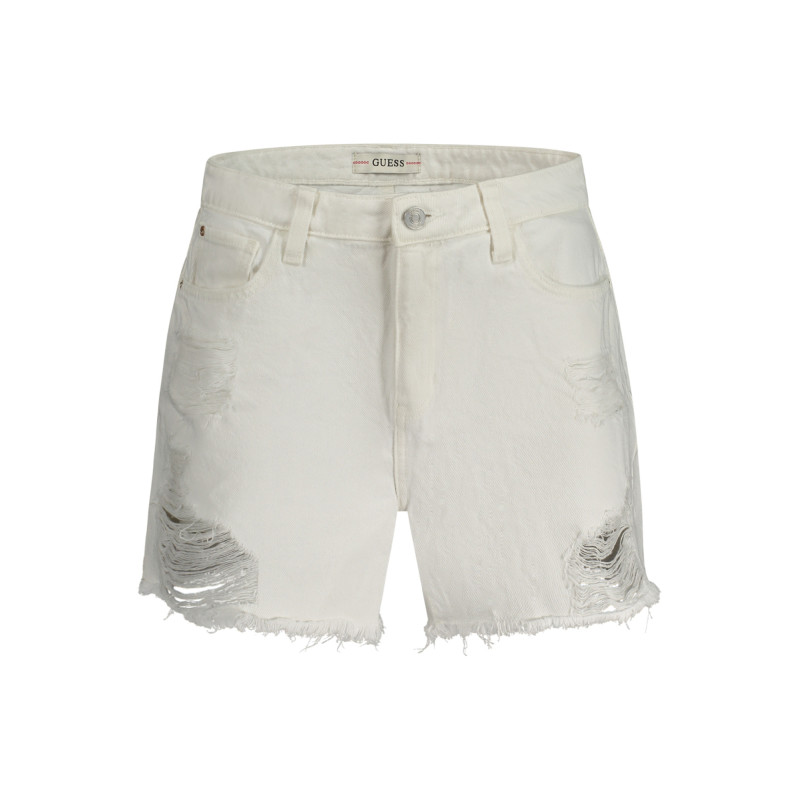 Guess jeans šortai W4GD74DEN0 Balta
