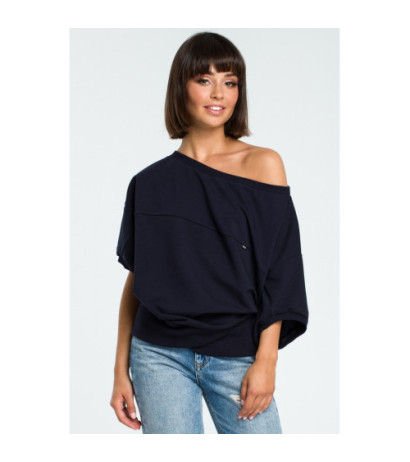 B079 Bluza oversize z...