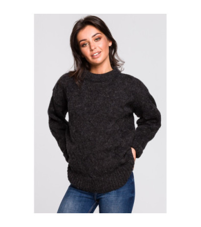 BK038 Sweter ze splotem...