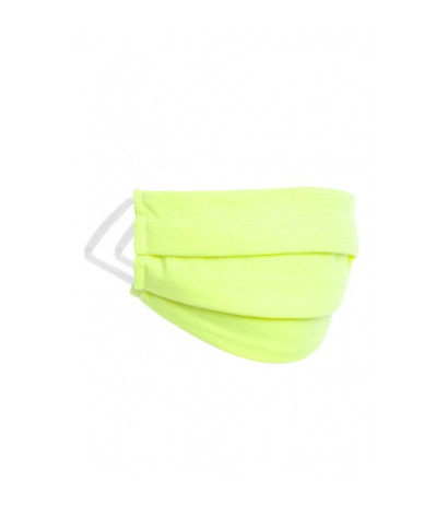 Wielorazowa maseczka dziecięca - limonkowa