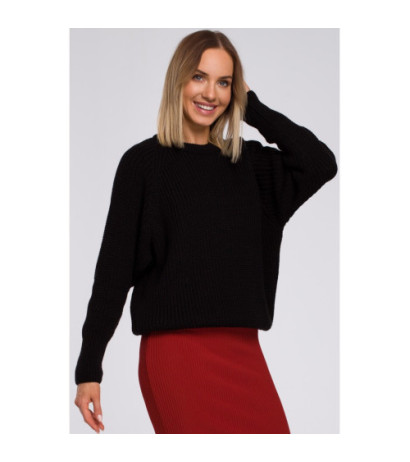 M537 Sweter prążek pod...
