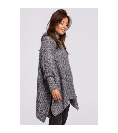 BK049 Sweter ponczo z...