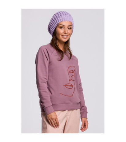 BK060 Beret - lawendowy