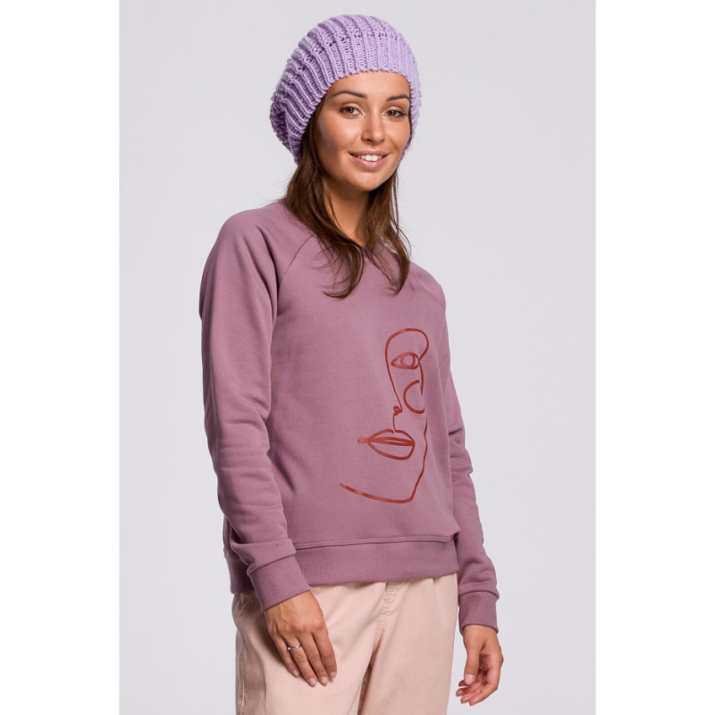 BK060 Beret - lawendowy