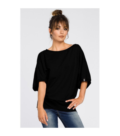 B048 Bluza oversize z...