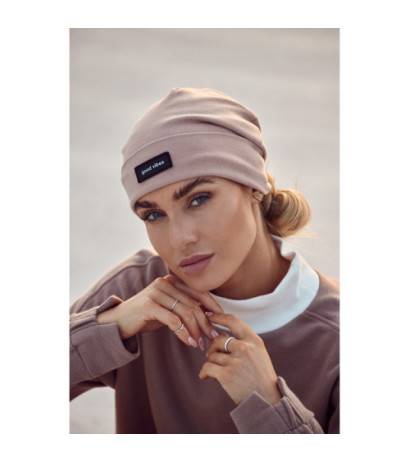 M624 Czapka beanie - mokka