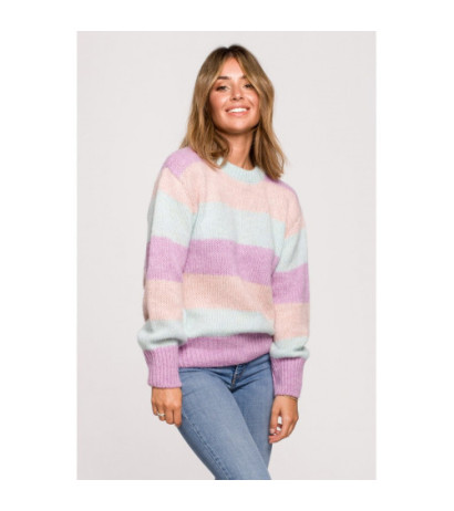 BK071 Sweter w pasy...