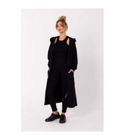 M729 Bluza długa jak parka...