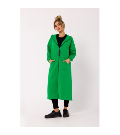 M729 Bluza długa jak parka...