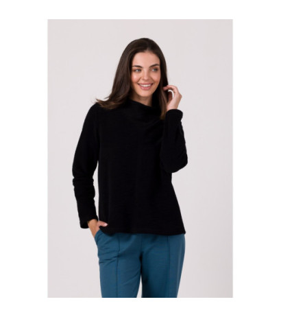 B268 Bluza z wysokim...