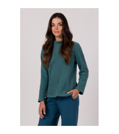 B268 Bluza z wysokim...