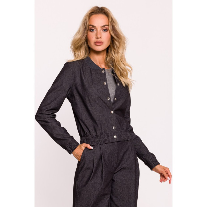 M800 Kurtka bomberka - grafitowa