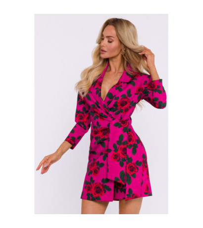 M797 Krótki kombinezon z wiązaniem we wzór - model 2