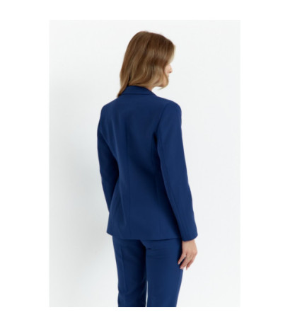 K141 Żakiet z ozdobnymi guzikami - granatowy