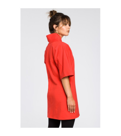 B043 Šiuolaikinė kimono tunika - raudona