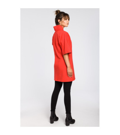 B043 Šiuolaikinė kimono tunika - raudona