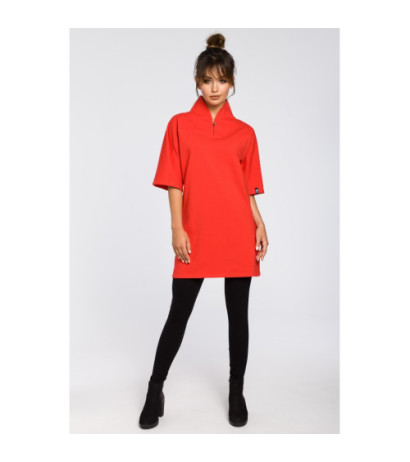 B043 Šiuolaikinė kimono tunika - raudona