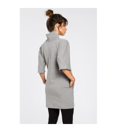 B043 Šiuolaikinė kimono tunika - pilka