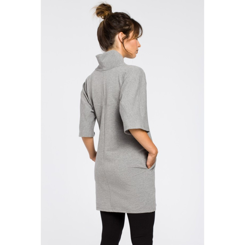 B043 Šiuolaikinė kimono tunika - pilka