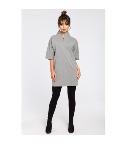 B043 Šiuolaikinė kimono tunika - pilka