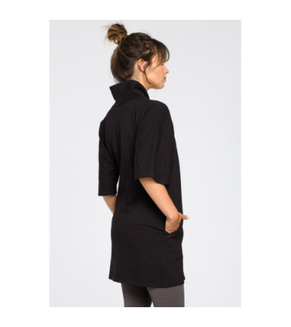 B043 Šiuolaikinė kimono tunika - juoda