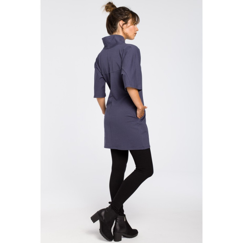 B043 Šiuolaikinė kimono tunika - mėlyna