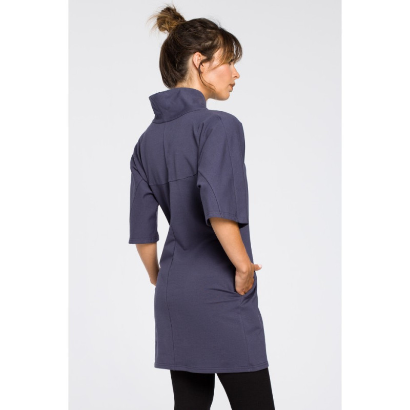 B043 Šiuolaikinė kimono tunika - mėlyna