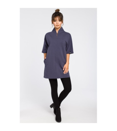 B043 Šiuolaikinė kimono tunika - mėlyna