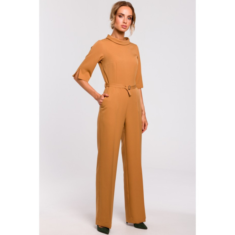 M463 Kombinezon ze stójką - cynamonowy