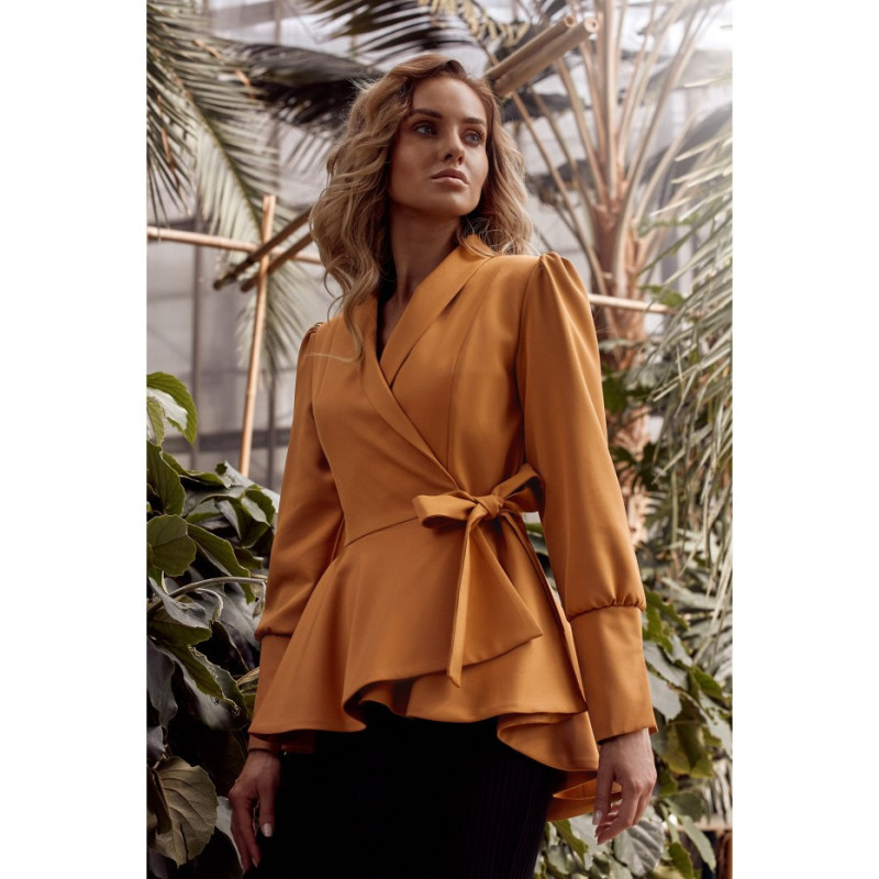 M529 Żakiet typu frak - cynamonowy