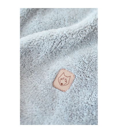 LA005 Pluszowe szorty - popielate