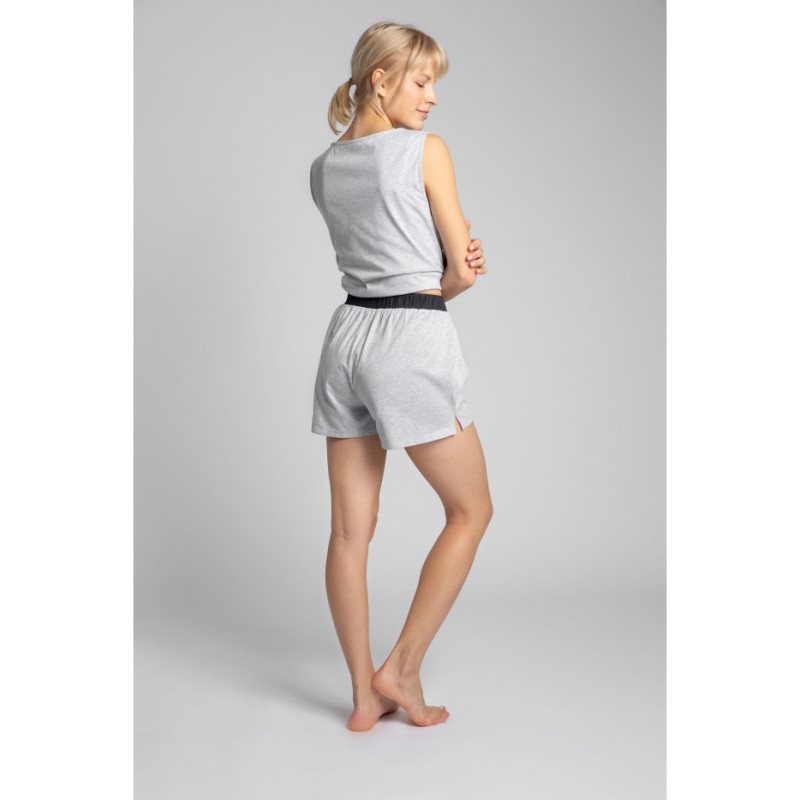 LA017 Bawełniane bokserki - popielaty