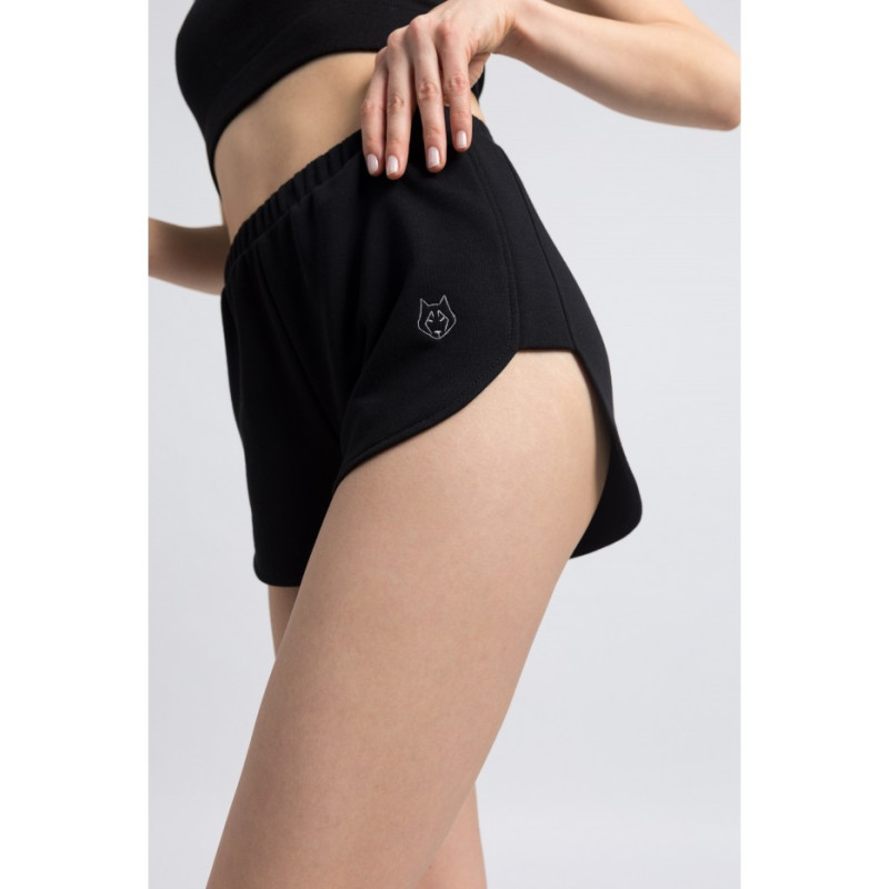 LA054 Szorty dresowe - czarne