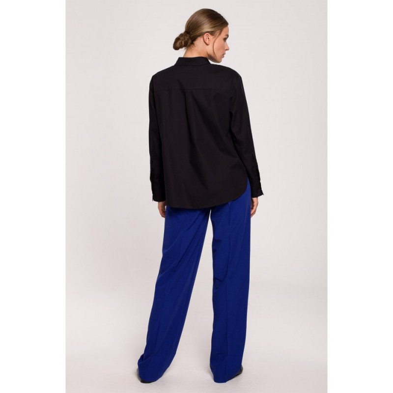 S276 Koszula klasyczna - czarna