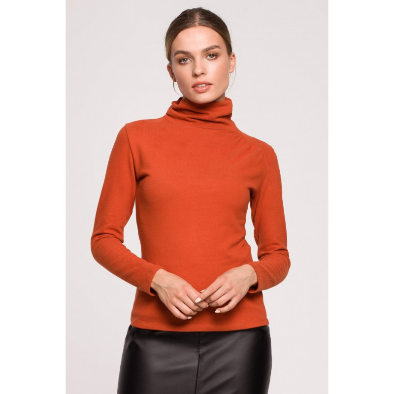 S278 Golf z marszczeniem na boku - rudy