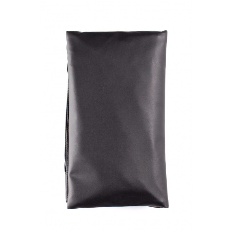 M658 Torebka kopertówka ze sztucznej skóry - czarna