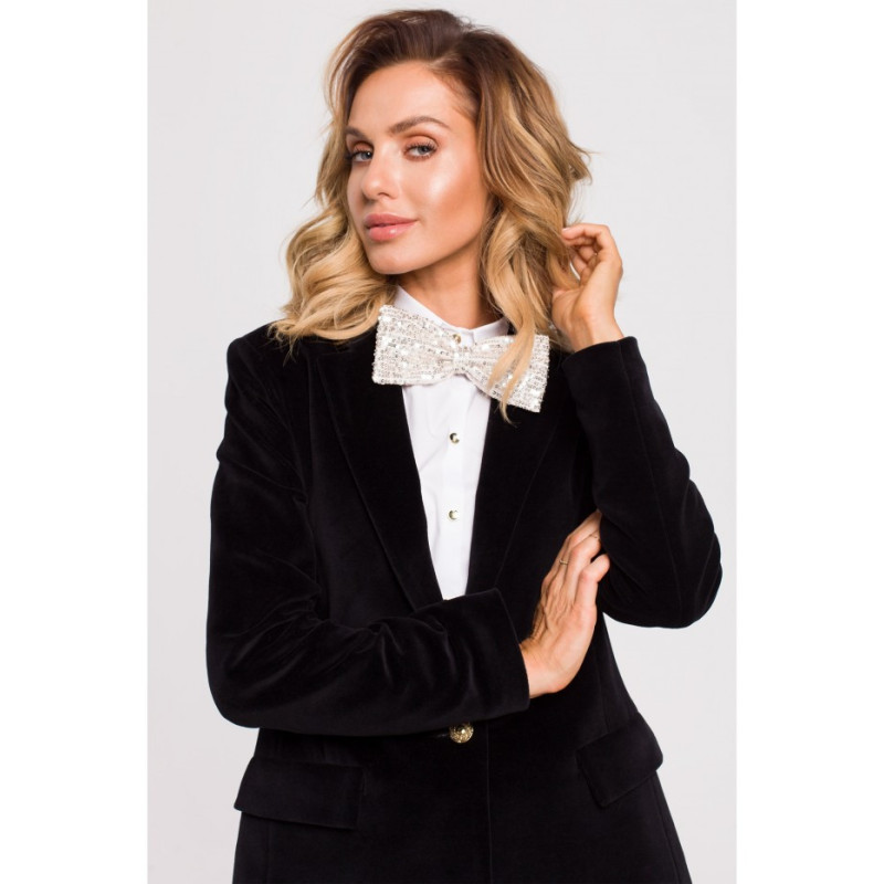 M662 Mucha z cekinów - szampańska