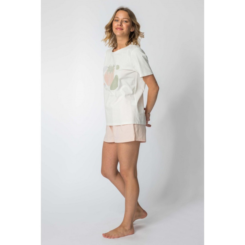 LA108 T-shirt z nadrukiem wakacyjnym - model 1