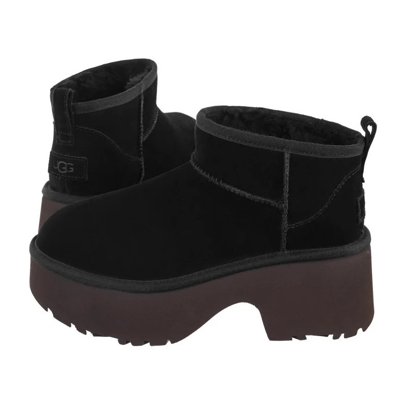 UGG W Classic Ultra Mini New Heights 1158311 BLK (UA132-c) bateliai