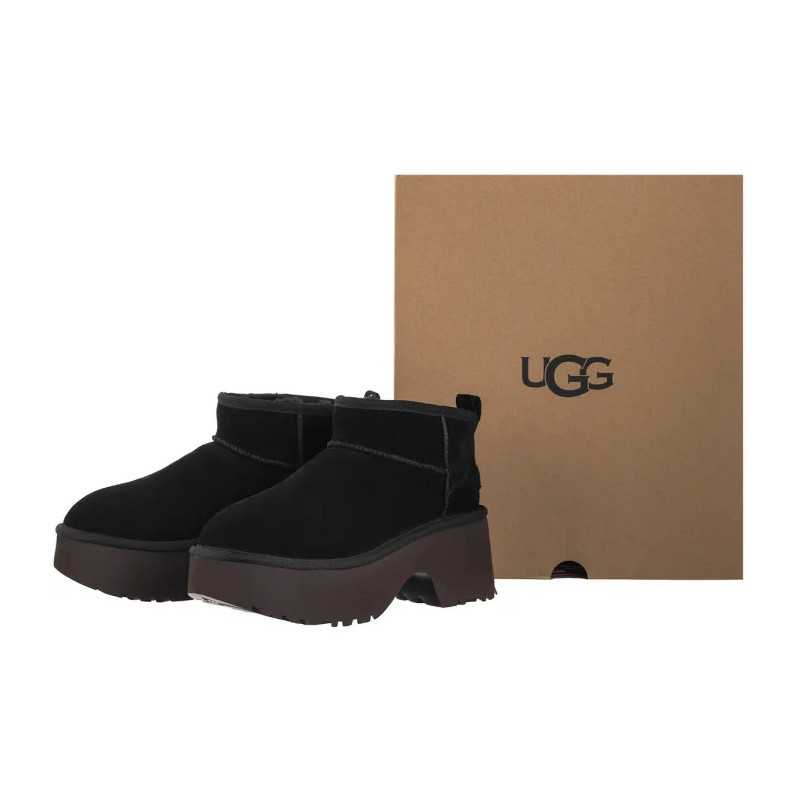 UGG W Classic Ultra Mini New Heights 1158311 BLK (UA132-c) bateliai
