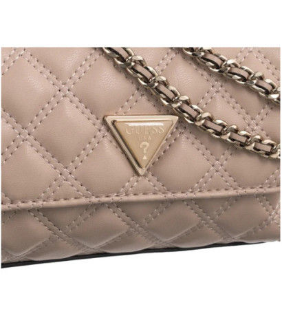 Guess Giully Mini 2 Comp Cnvrtbl Flp HWQG87 48740 Light Beige (GU640-b) rankinė