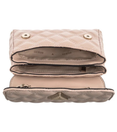 Guess Giully Mini 2 Comp Cnvrtbl Flp HWQG87 48740 Light Beige (GU640-b) rankinė