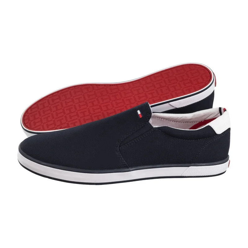 Tommy Hilfiger Iconic Slip On Sneaker FM0FM00597-403 Midnight (TH225-d) sportiniai bateliai 